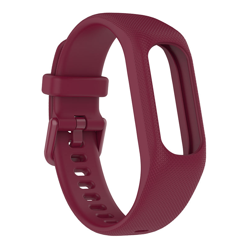For GarminSmart 5 Wear-resistant Soft Silicone Watch Band with Case Protector Wrist Strap For GarminSmart 5 Wear-resistant Soft Silicone Watch Band with Case Protector Wrist Strap